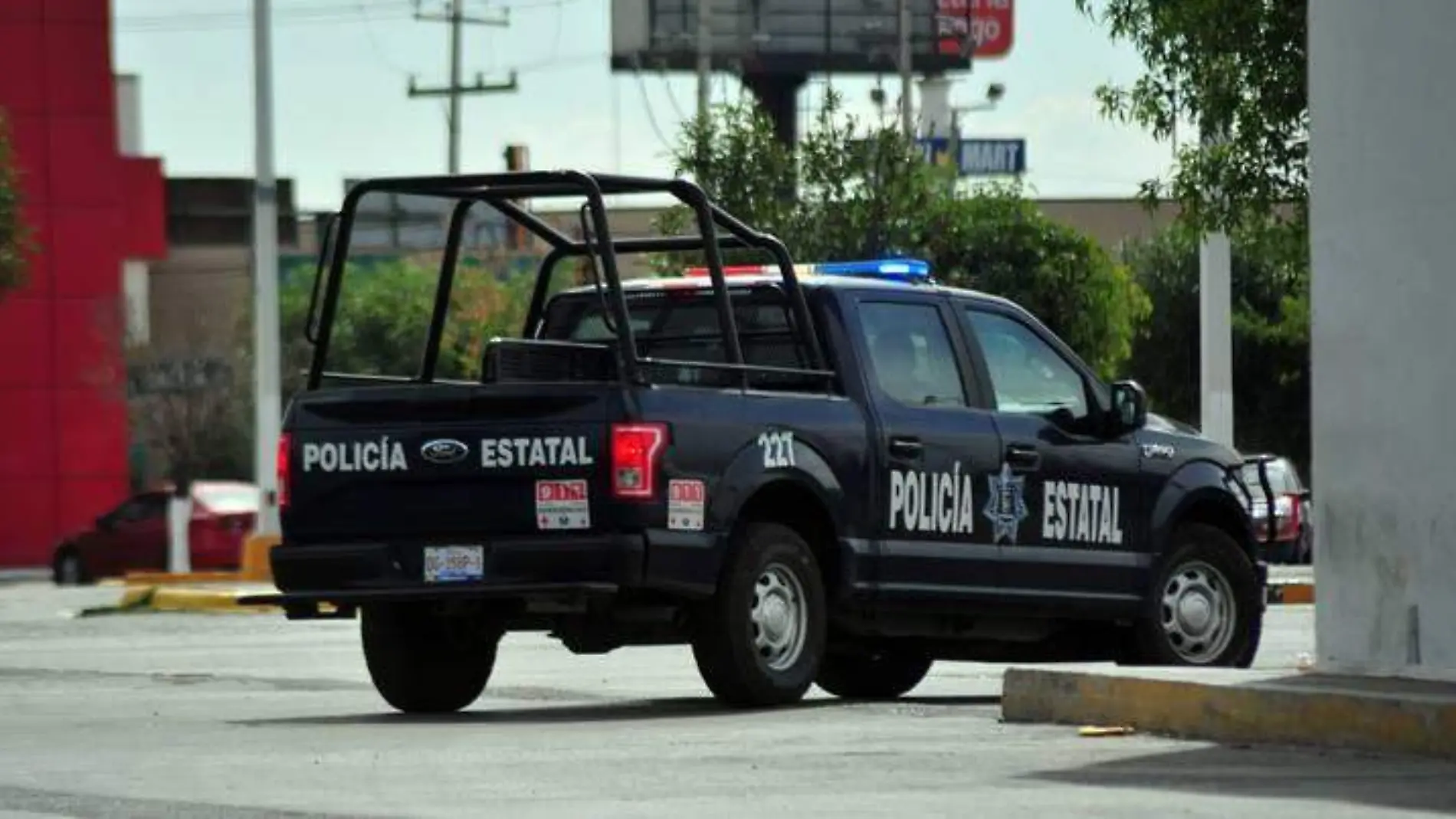 Patrulla de la policía estatal de Durango